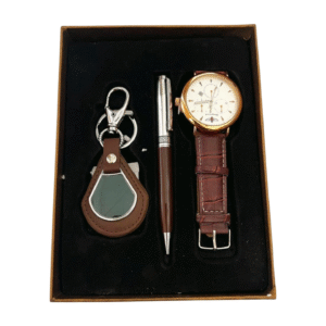 Premium Gift Set – Watch, Pen & Keychain KV1952