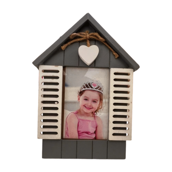 Home-Shaped Photo Frame – Available in Orange, White & Military Green KV3027-E24