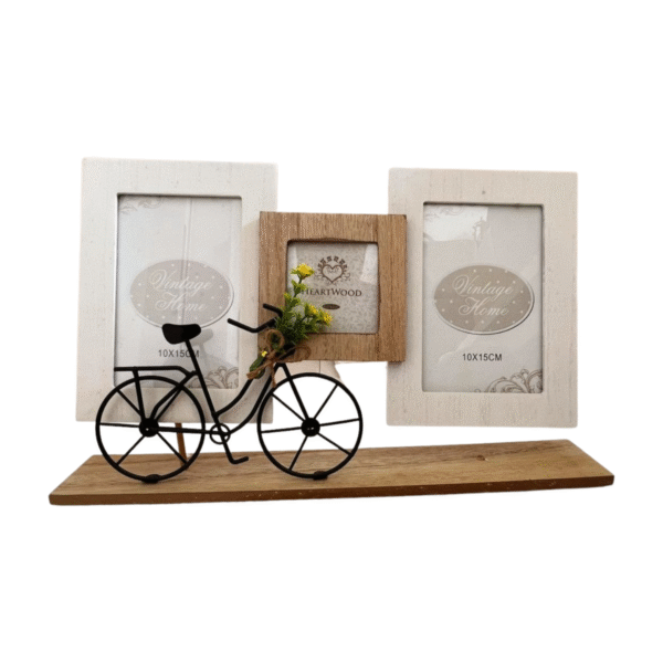 Vintage Bicycle Photo Frame Set KV2240-S